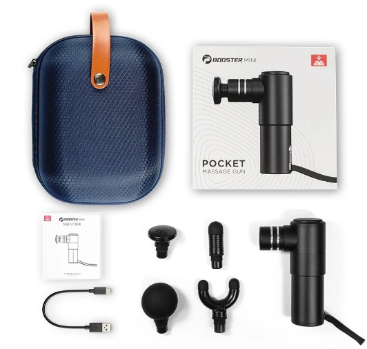 Перкуссионный массажер триггерных точек Booster Mini 2500 мАч Массажный пистолет Винница - изображение 6