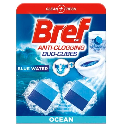 Средство для чистки унитаза Bref Дуо–Куб 100 г (9000100897242) Винница - изображение 1