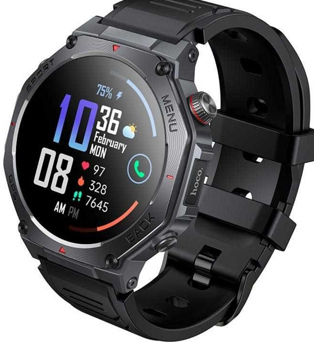 Смарт часы AMOLED GPS звонки HOCO Y37 BT5.3 1,43