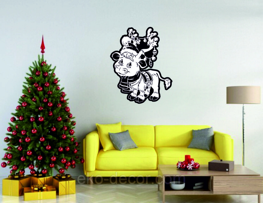 Декоративне настінне Панно «Олень», Декор на стену 90*72 см Київ - фото 2