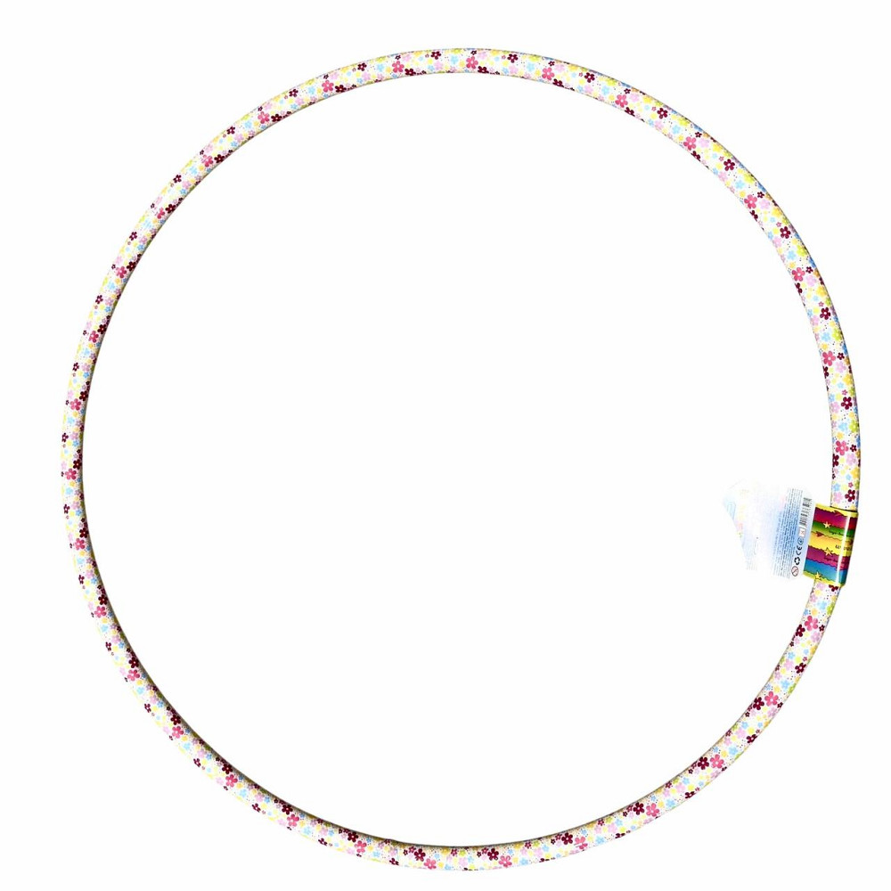 Обруч гімнастичний (Квітонька), d=53 см 0191 (Пересилка поштою від 5 шт!) Вишнёвое - изображение 2