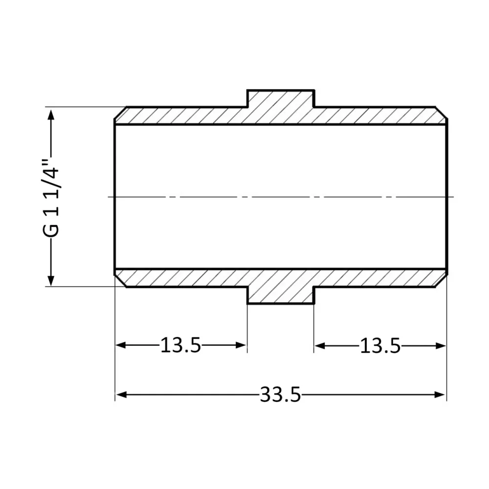 Ніпель Thermo Alliance Standart 1 1/4" НР SD4073232 Київ - фото 7