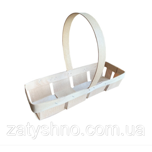 Корзина плетеная из  шпона на фрукты Киев - изображение 1