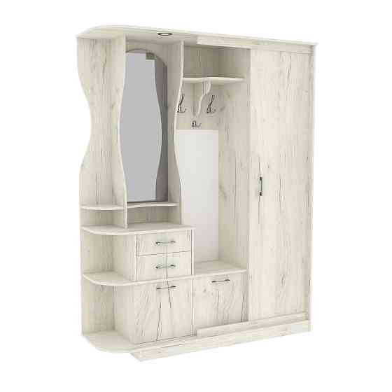 Передпокій Люкс-купе LUX, Дуб Крафт Білий, 1910/400/2100 Львів