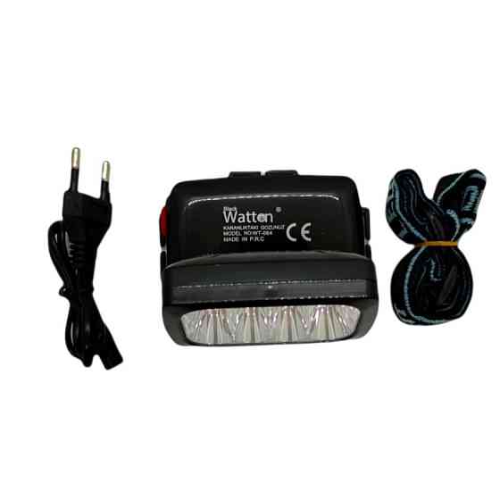 Потужний акумуляторний ліхтар-прожектор з 12 світлодіодами  та лампа на батарейках  У подарунок! Кам'янець-Подільський