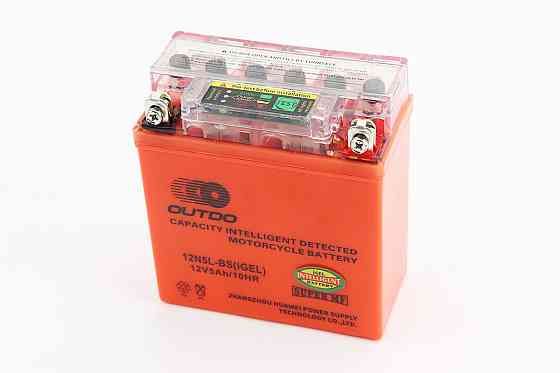 Акумулятор 12V5Ah 12N5L-BS GEL (L120*W60*H130mm) "Active", з індикатором Київ