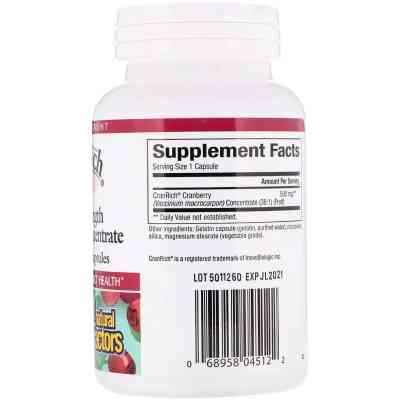 Пробіотики Nature&apos;s Bounty Журавлинний супер концентрат, CranRich, 500 мг, 90 капсул (NFS-04512) Вінниця