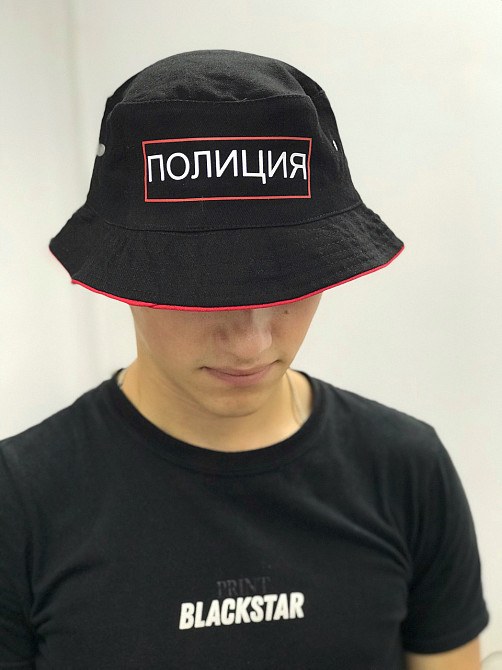 Панама унісекс із написом "Поліція". Чернівці - фото 1