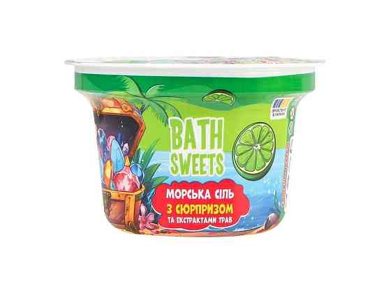 Соль для ванны 200г Морская Тропические острова ТМ BATH SWEETS Киев