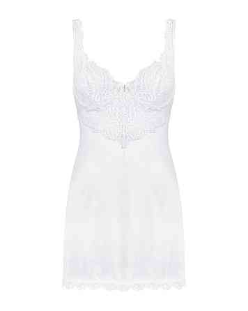 Сорочка Obsessive Amor Blanco underwire chemise & thong white S/M Sex Aura Киев