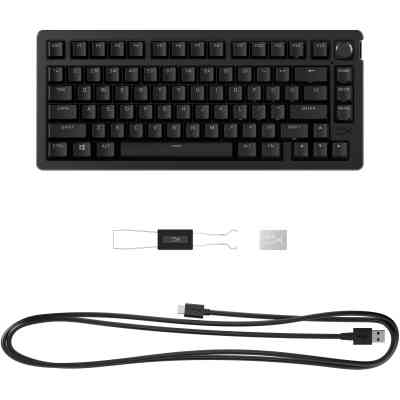 Клавиатура HyperX Alloy Rise 75 PBT HX Red USB UA Black (7G7A4AA) Винница