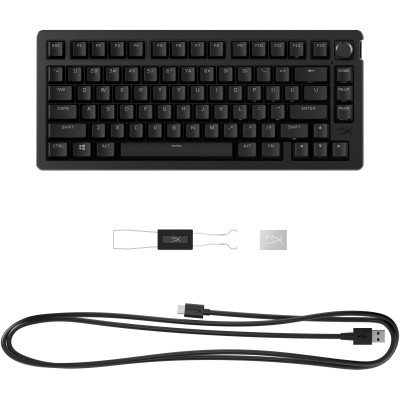 Клавиатура HyperX Alloy Rise 75 PBT HX Red USB UA Black (7G7A4AA) Винница - изображение 5
