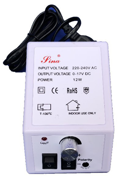 Фрезер для маникюра и педикюра Lina Mercedes 20000 оборотов/мин белый Киев - изображение 9