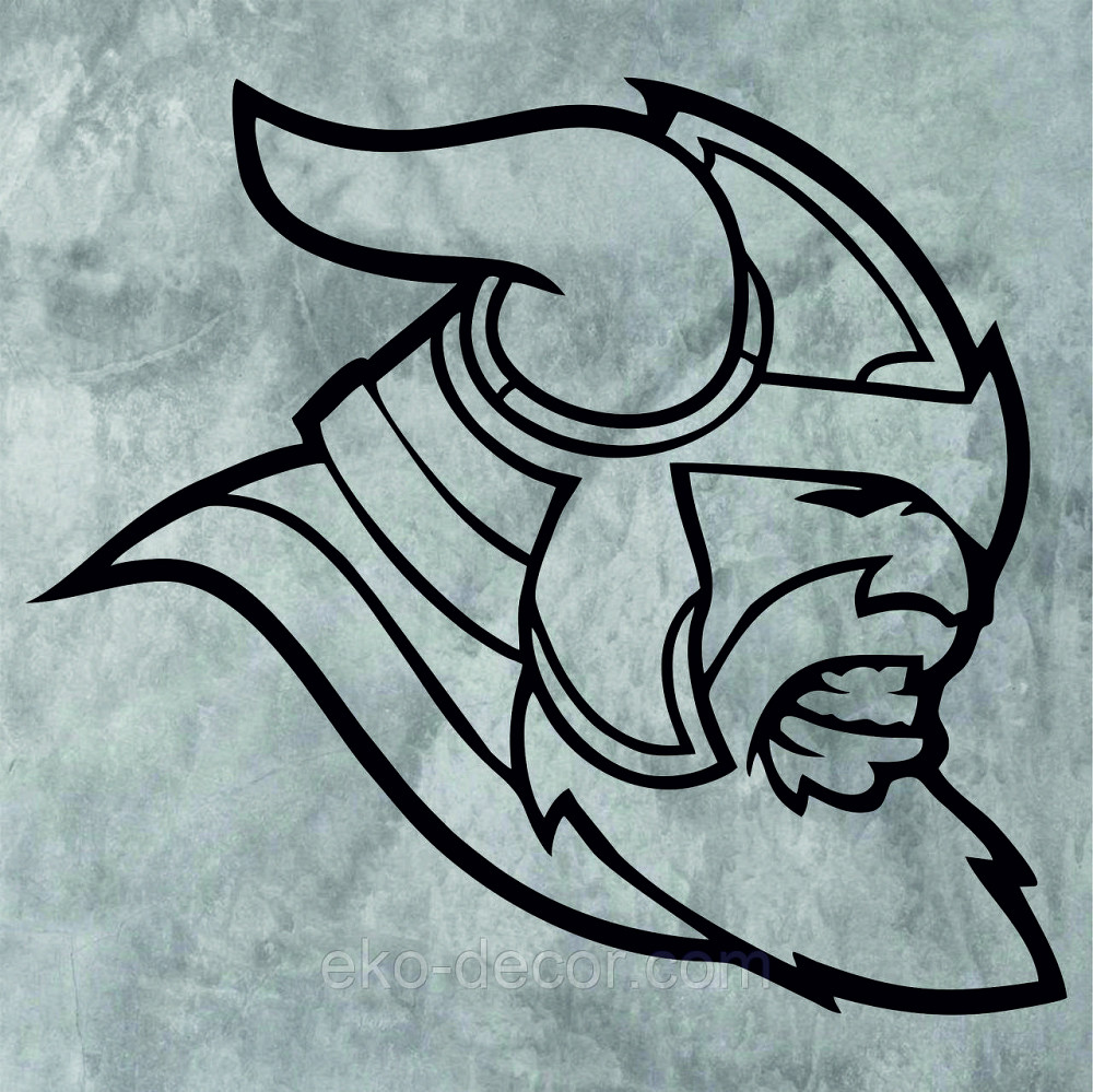 Декоративное настенное Панно «Викинг», Декор на стену Киев - изображение 5