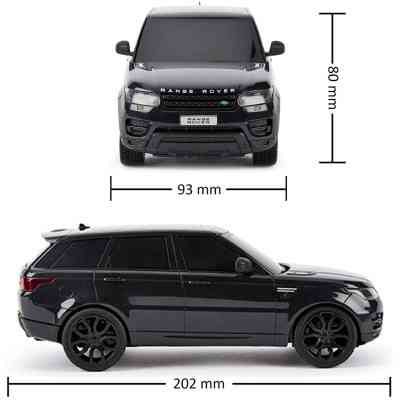 Радиоуправляемая игрушка KS Drive Land Range Rover Sport 1:24, 2.4Ghz черный (124GRRB) Винница