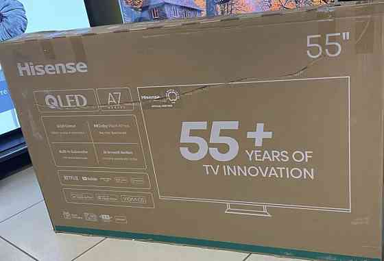 Hisense 55A7Q, Qled Новий. Київ