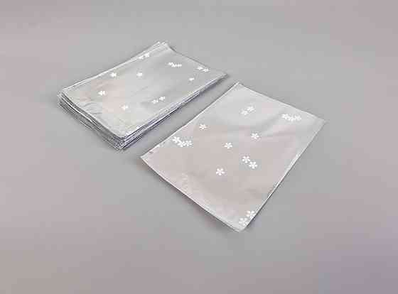 Пакет с рисунком для упаковки подарков   (10*15) №411 (3) фольгированный 