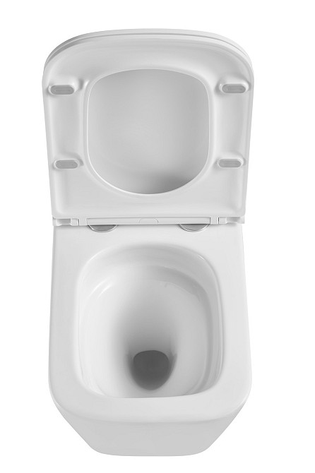 Подвесной унитаз Mixxus Premium Quadro-0301-T3 490x340x360mm, система смыва TORNADO 3.0 (MP6453) Киев - изображение 7