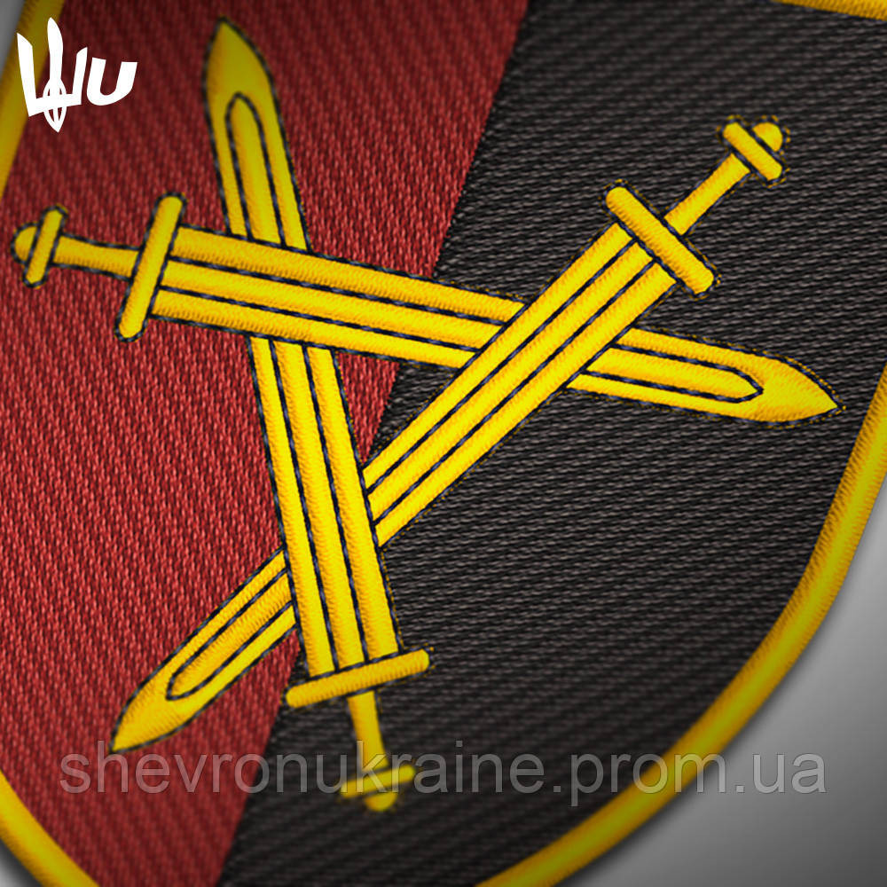 Шеврон под заказ 32 ОМБр (Срок изготовки 3-5 дней. На липучке) Размер 8x7см Киев - изображение 4