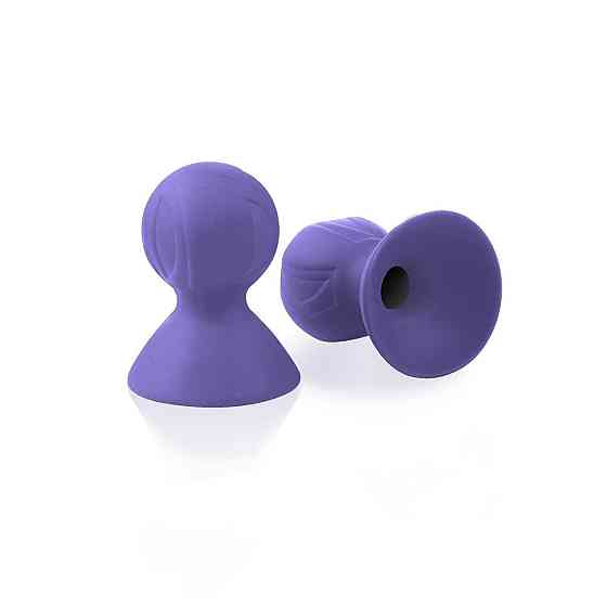 Присоски для сосків Liebe Seele Nipple Suckers Purple, силікон Sex Aura Київ