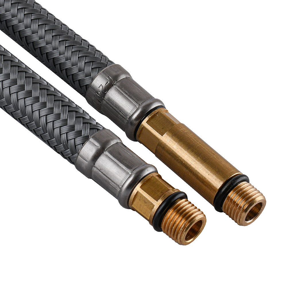 Шланг для змішувача TUCAI М10х1/2″ 1,0м  АНТИКОРОЗІЯ TAQ GRIF AСB 206223 ПАРА Луцьк - фото 1