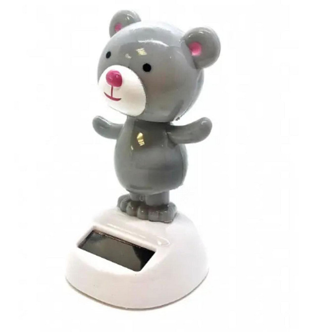 Іграшка Ведмедик танці на сонячній батареї Київ - фото 4