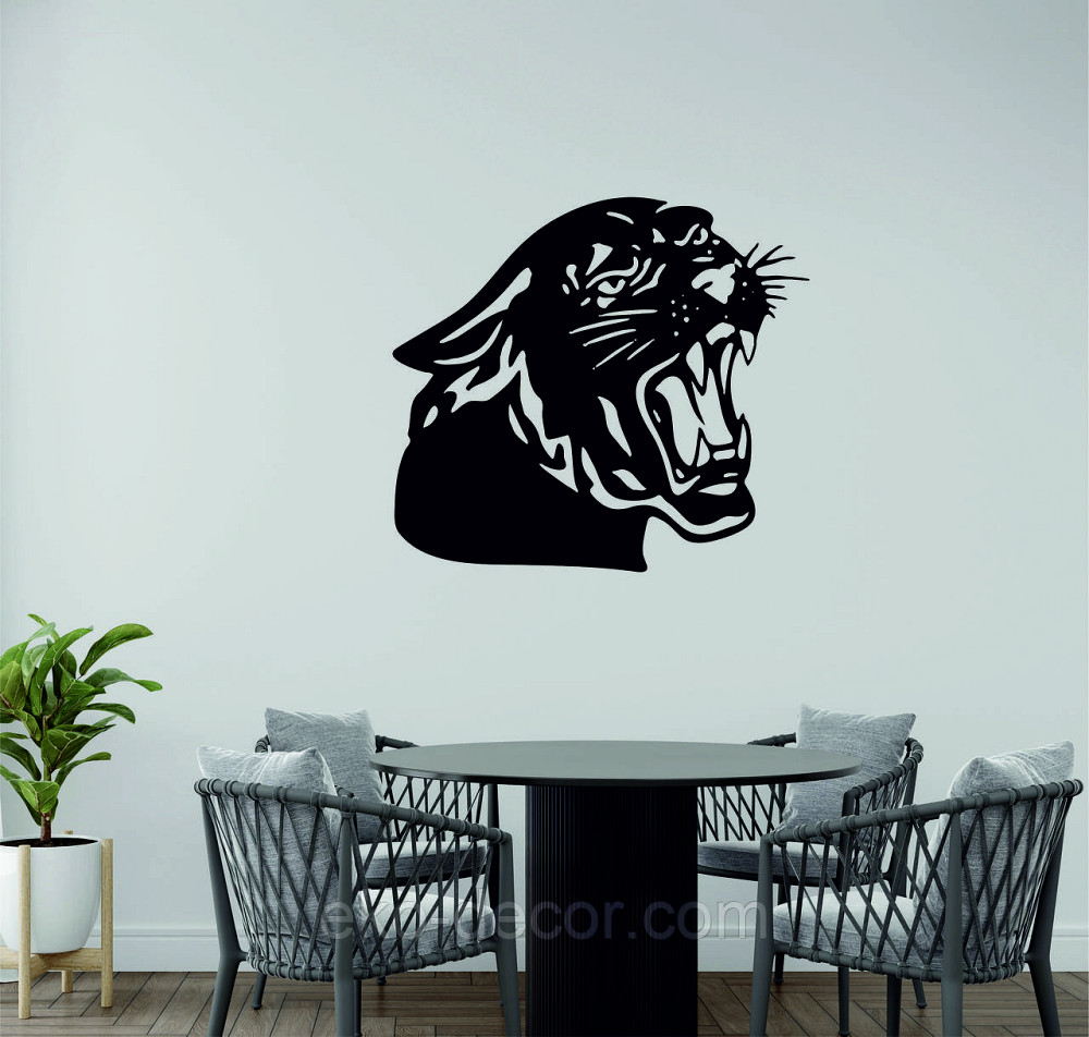 Декоративне настінне Панно «Пантера», Декор на стіну Київ - фото 1