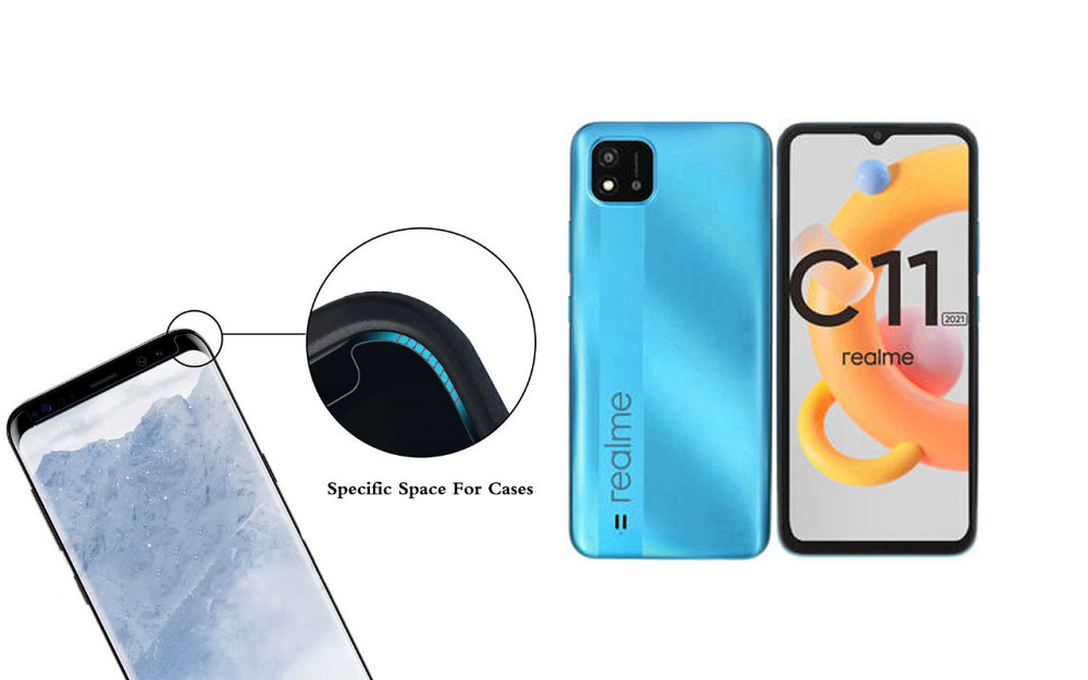 Захисне скло HyperGlass Pro для realme C11 2021 – максимальна чутливість та захист Київ - фото 3