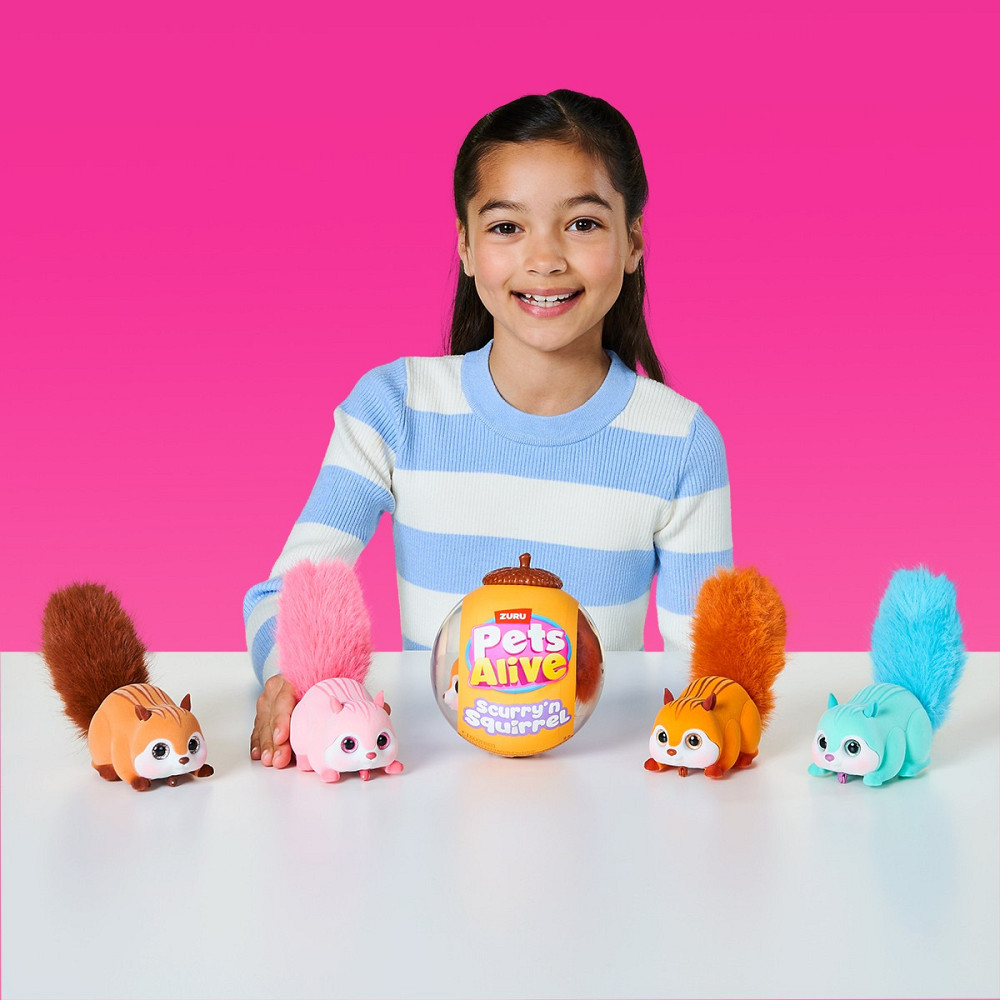 Інтерактивна іграшка Pets Alive S1 – Білочка (помаранчевий) Днепр - изображение 6