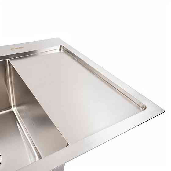 VALESO Кухонна мийка CM 58*48 L нержавійка VALESO Handmade (круглий сифон 3,0/0,8) Киев