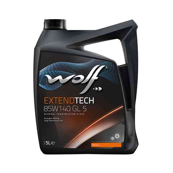 Трансмиссионное масло Wolf Extendtech 85W-140 GL5 5л Львов