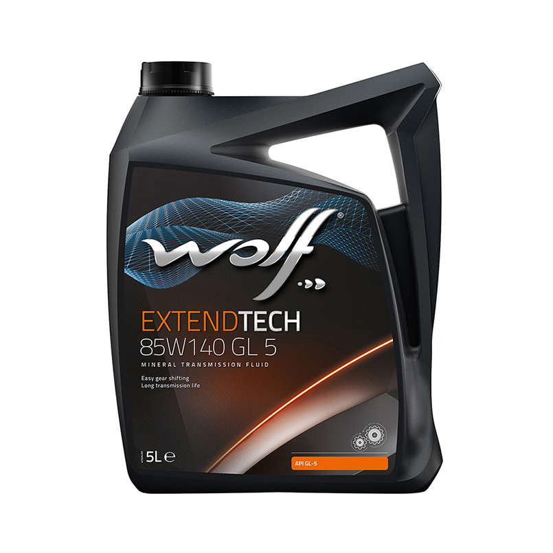 Трансмиссионное масло Wolf Extendtech 85W-140 GL5 5л Львов - изображение 1