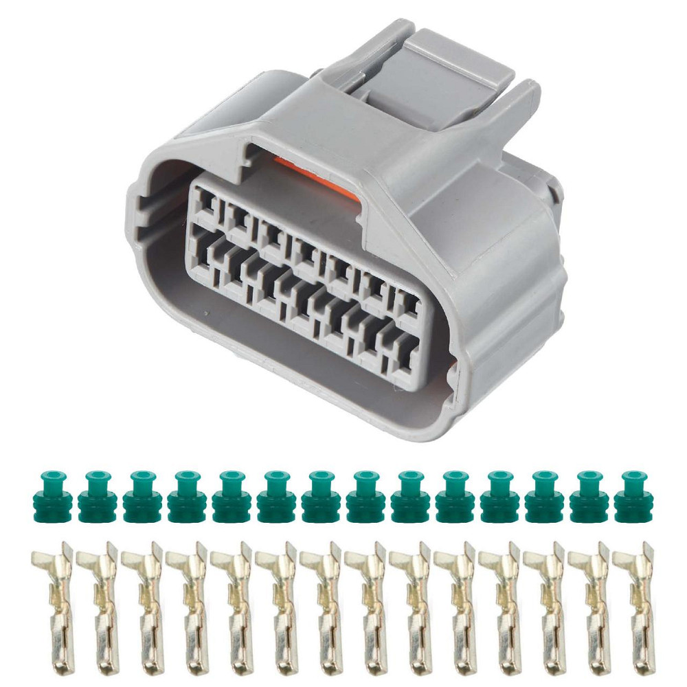 Роз'єм конектор 14-кон., 7223-6509-4 YAZAKI Японія універс., Моторний відсік, Багато марок 41329 Київ - фото 1