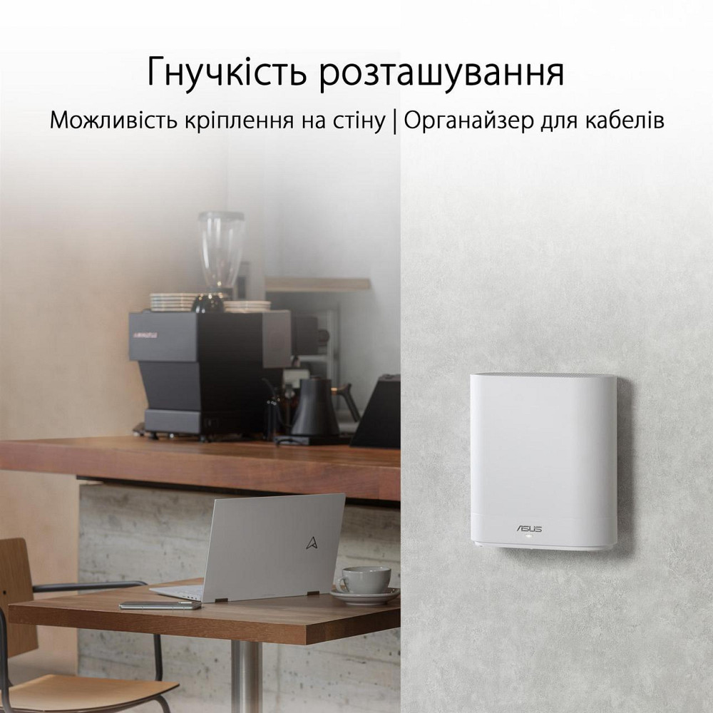 Wi-Fi Mesh система Asus ExpertWiFi EBM68 2pk White (90IG07V0-MO3A40) white Харків - фото 17