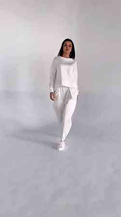 Жіночий повсякденний прогулянковий костюм двійка двонитка Одеса