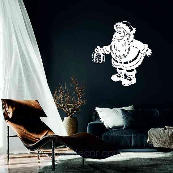 Декоративне настінне Панно «Дід Мороз», Декор на стену Київ