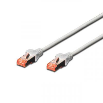 Патч-корд 0.25м, CAT 6 S-FTP, AWG 27/7, LSZH Digitus (DK-1644-0025) Винница - изображение 1
