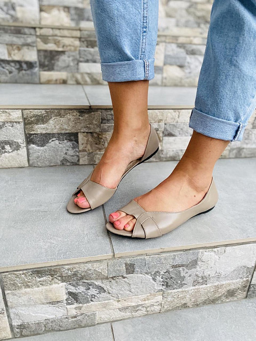 VSN Балетки жіночі VSN Ника мутон (весна-літо, шкіра натуральна) (3583) 38 Коломия - фото 1