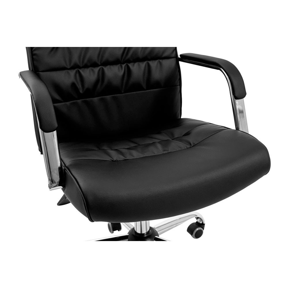 Офисное Кресло Руководителя Lion U М2 AnyFix Хром Черный Киев - изображение 9