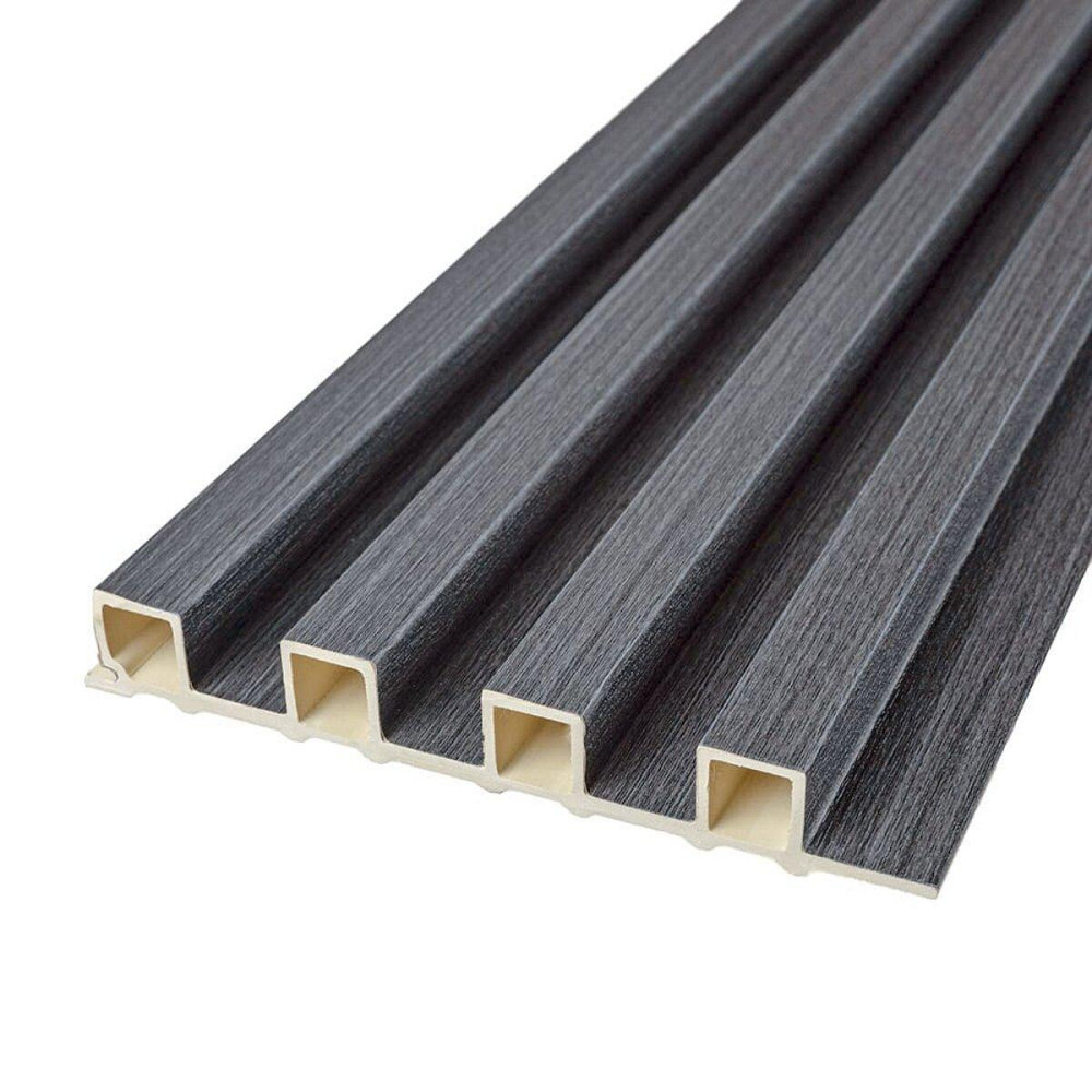 Декоративна стінова рейка графітова Київ - фото 1