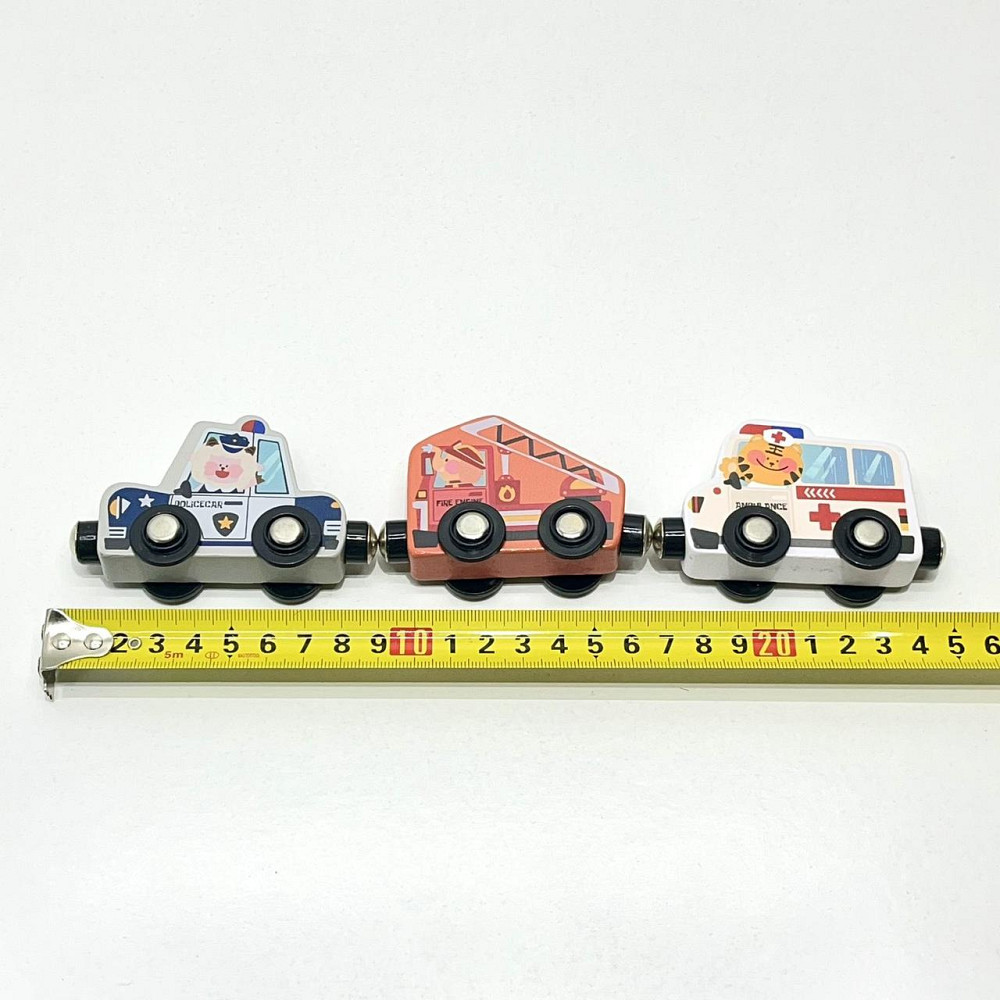 Набір Магнітні машинки 10шт з аксесуарами (49325) Чернигов - изображение 6