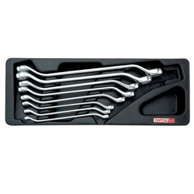Ключ Toptul накидний 6-22мм (кут 45 °) 8шт. у ложементі (GAAT0806) Вінниця - фото 1