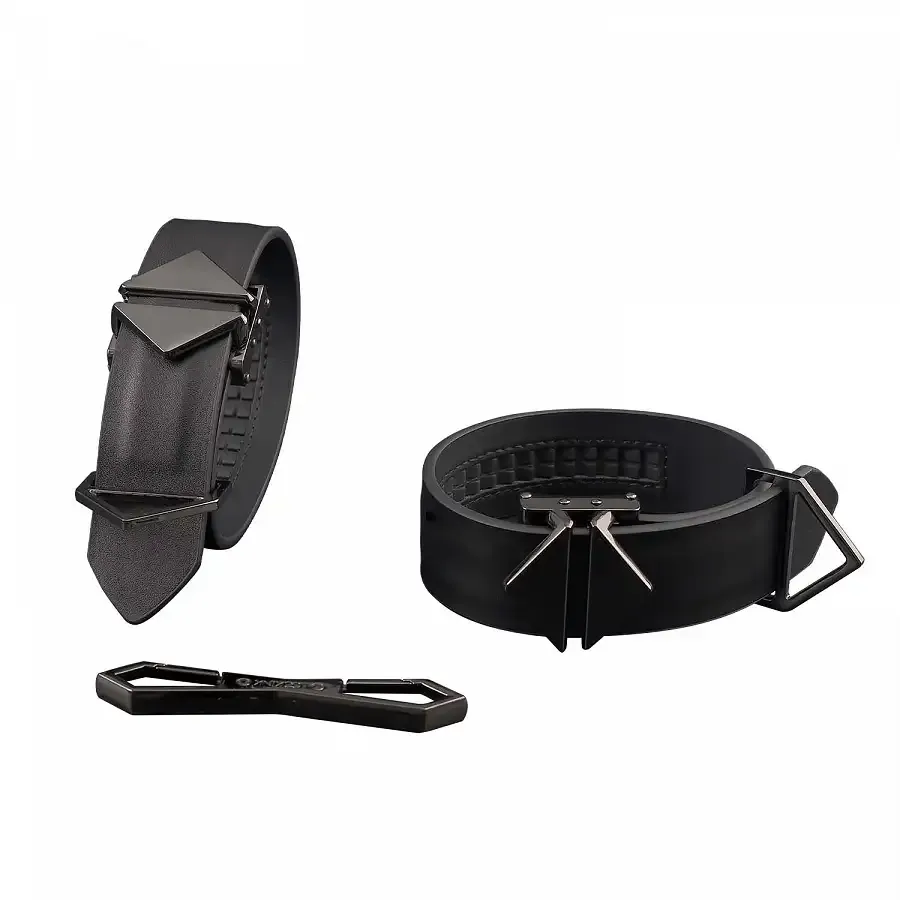 Наручники LOCKINK Wristcuffs/Anklecuffs Black Set Львів - фото 2