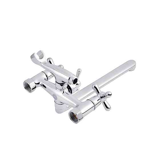 Змішувач для ванни Kroner KRP Royce - C072 з душовим гарнітуром, хром Київ