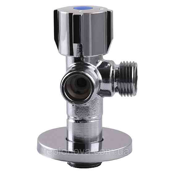 Кран кульовий кутовий подвійний SELBA 1/2| х 1/2"х1/2| DOUBLE (SL1588) Чернівці