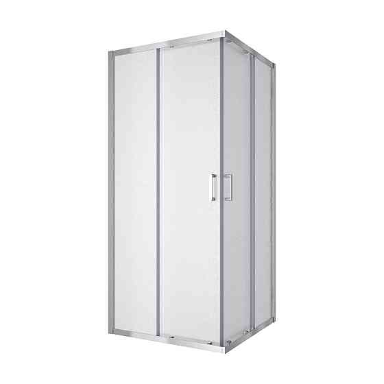 Душевая кабина раздвижная, квадратная Line CUBE 900*900мм, хром, cкло 6м grape Киев