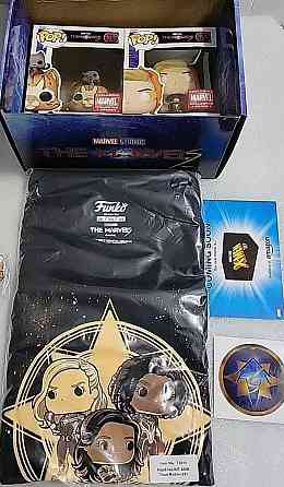 Коробка Фанко Поп Марвели Оригинальный Funko Pop The Marvels XL. Харьков