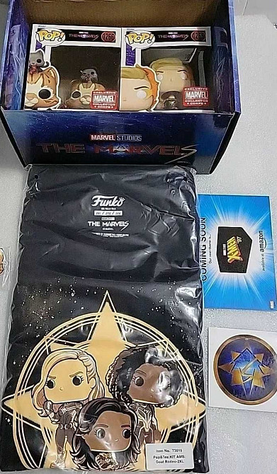 Коробка Фанко Поп Марвели Оригинальный Funko Pop The Marvels XL. Харьков - изображение 3