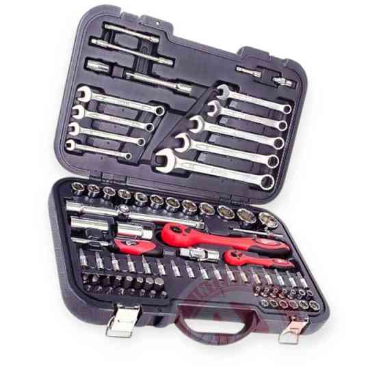 Набір інструменту 1/2", 1/4" 82 шт з бітами, ключами Тайвань Мукачево