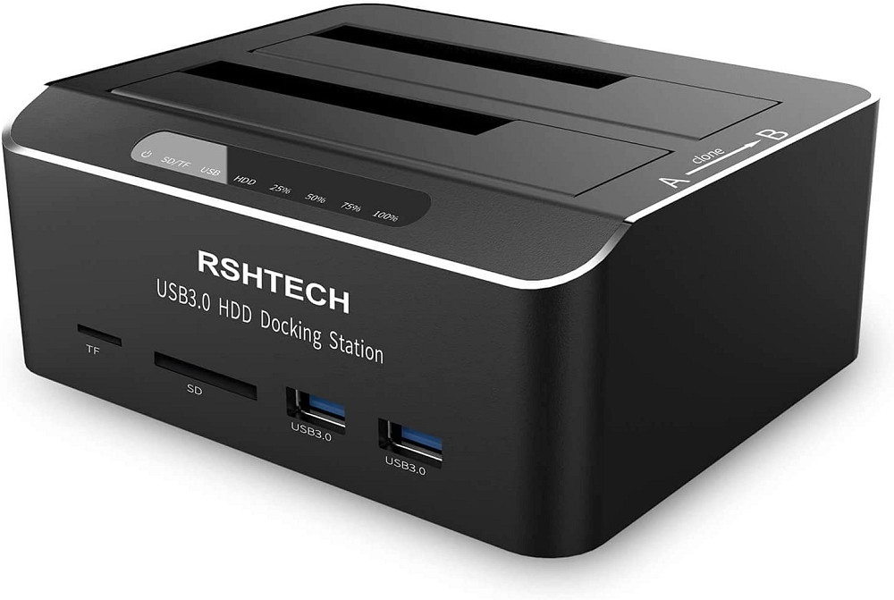 Док-станція для жорстких дисків RSHTECH USB 3.0 (RSH-DS02) Луцьк - фото 1
